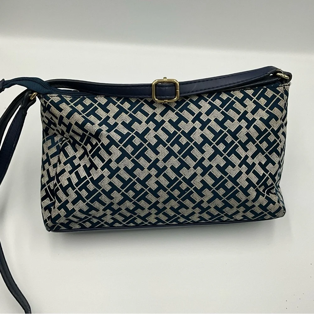 Tommy Hilfiger Crossbody Bag Navy and Cream